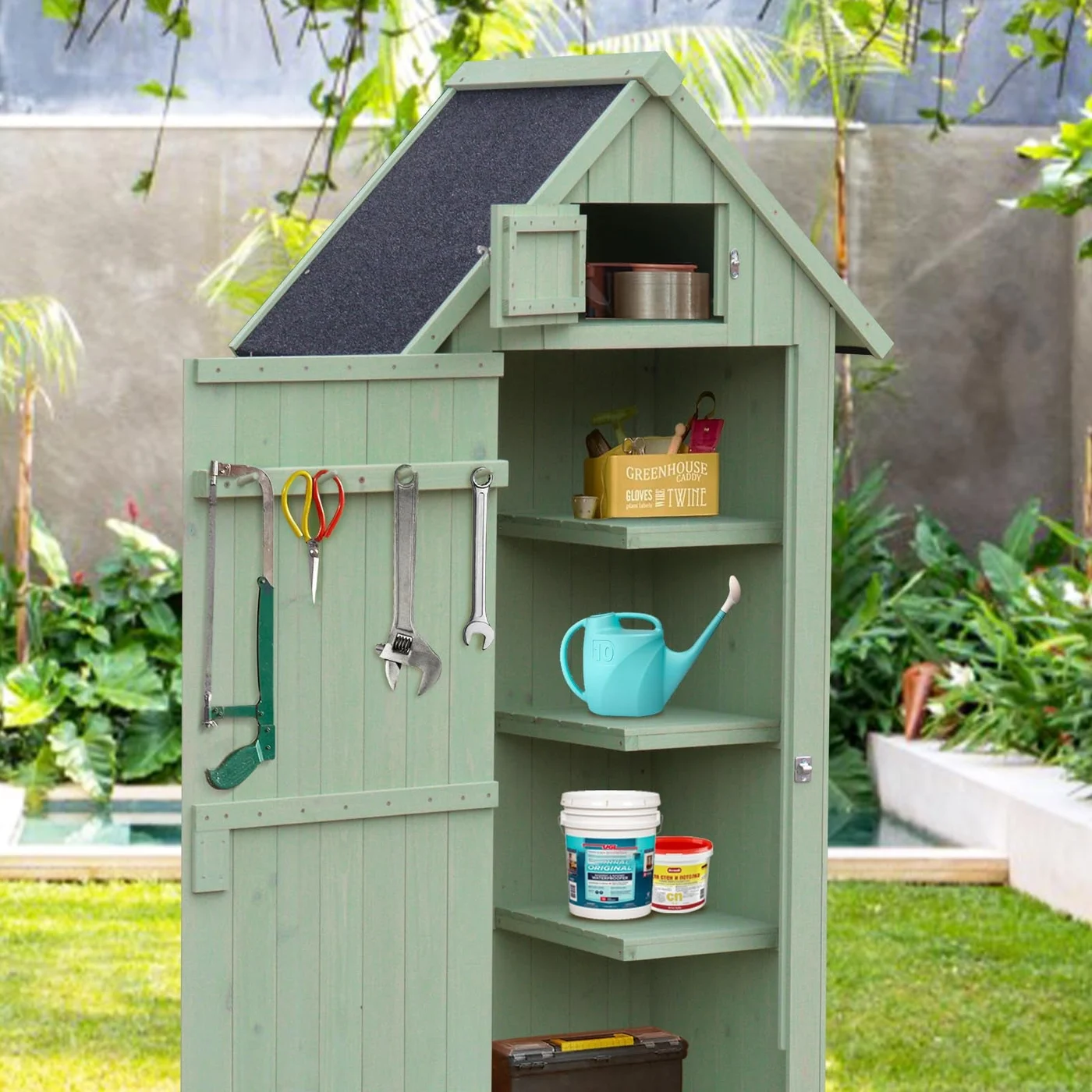 Official GARVEE outdoor cabinet detail photograph
